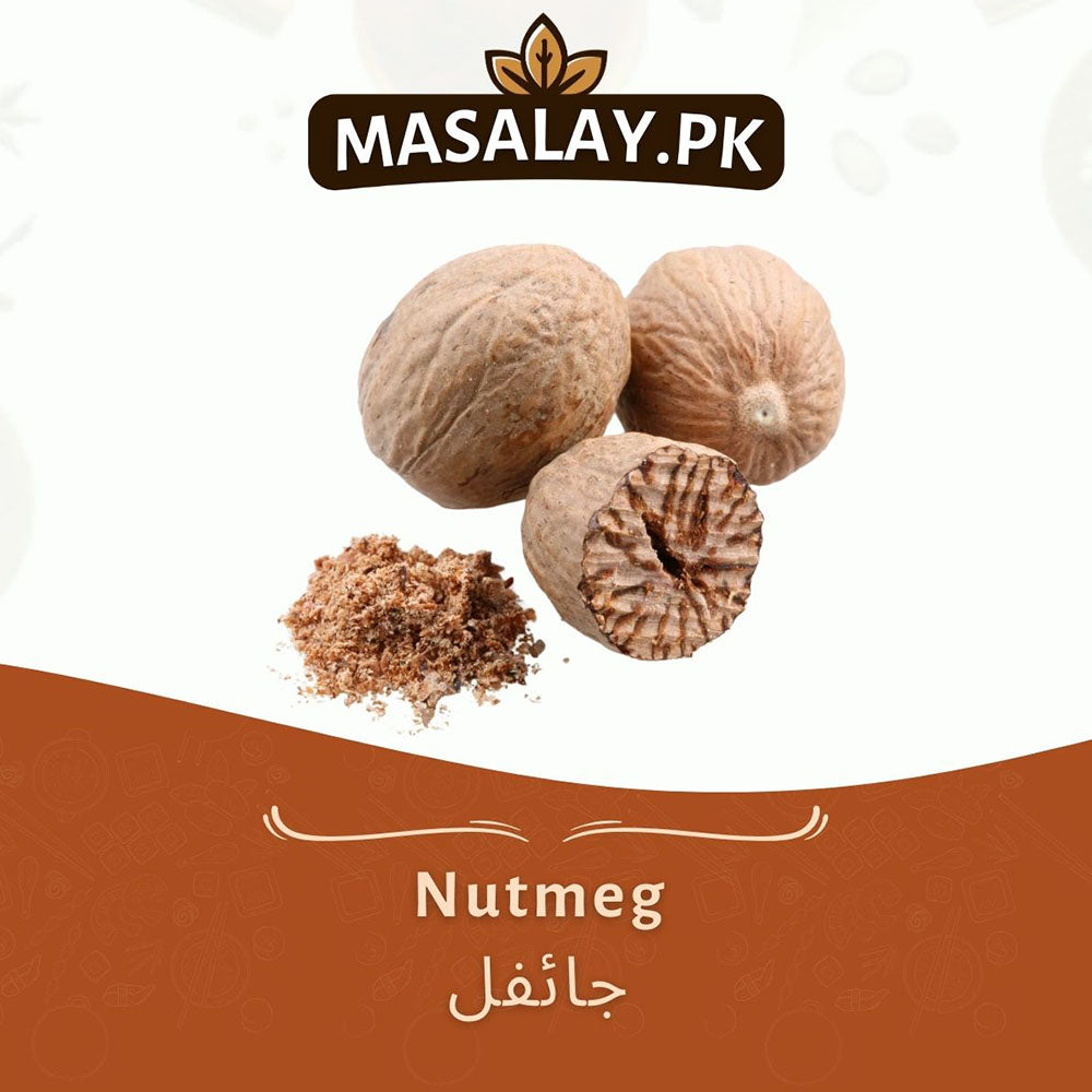 Whole Nutmeg - Sweet & Nutty Spice for Culinary Uses