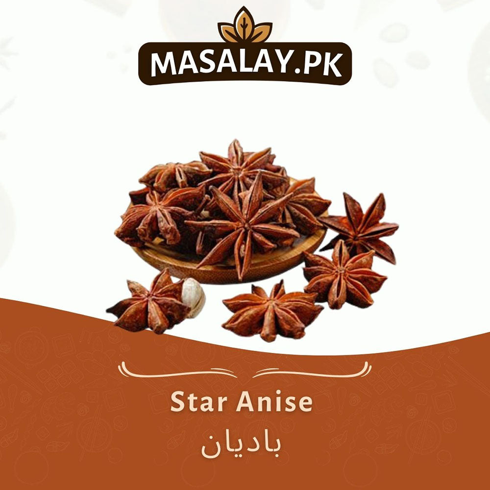 Whole Star Anise - Exotic & Licorice-Like Flavor