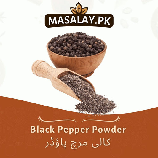 Bold Black Pepper Powder - Pungent & Aromatic Spice