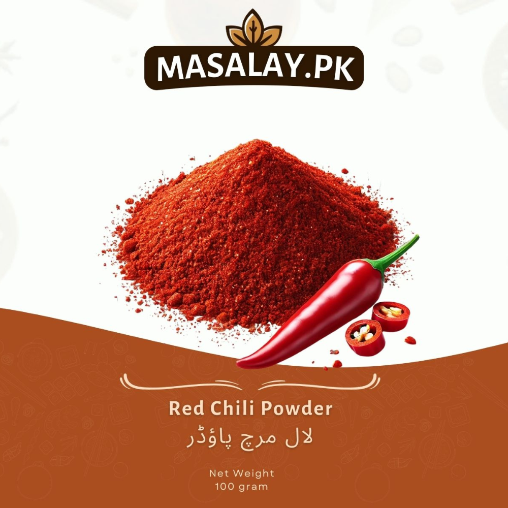Fiery Red Chili Powder - Bold & Spicy Heat